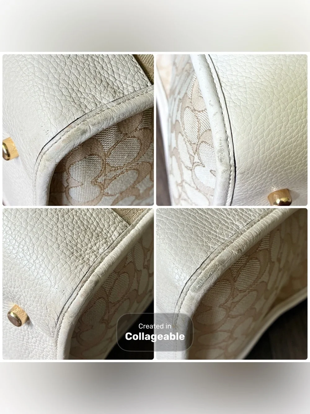 Coach Dempsey Tote Bag 40 In Signature Jacquard With Stripe, Coach Patch